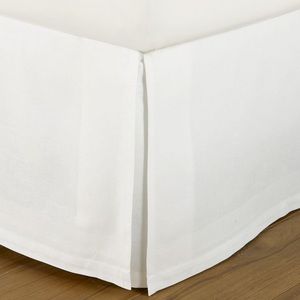 Pottery Barn basic pleated bed skirt